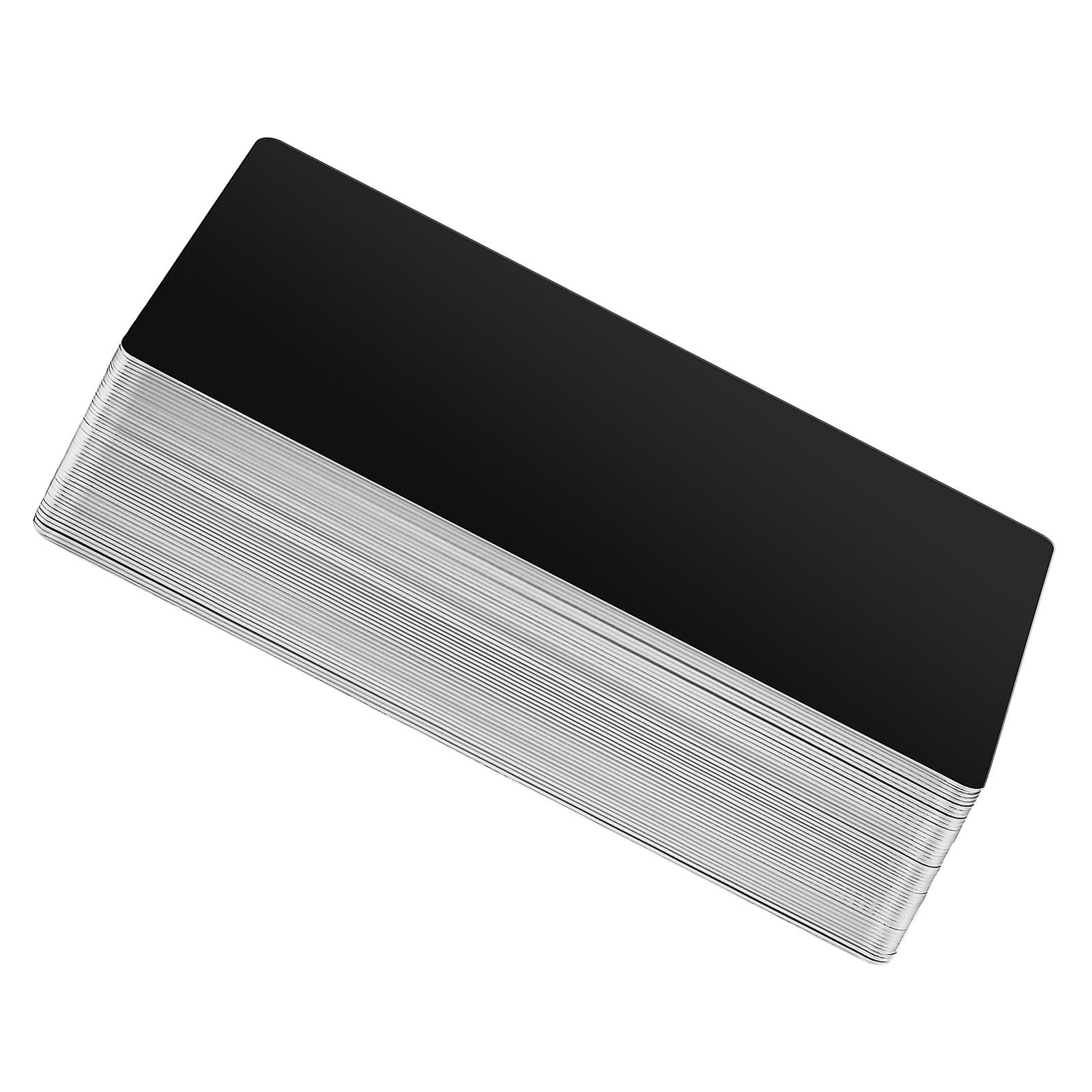 Industrial Laser Engraver - 200Pcs Laser Calibration Metal Cards Blank