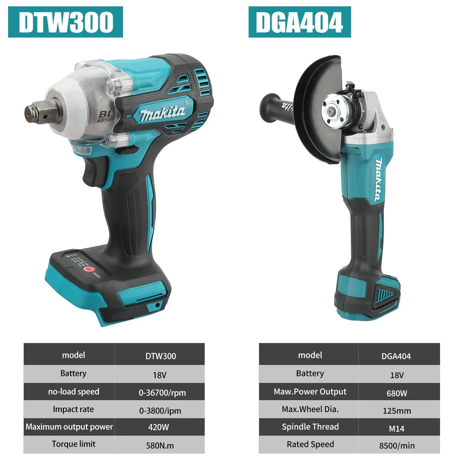 Makita DTW300 Or DGA404 Combo: - Makita Drill Dtw300 ulasan dan harga