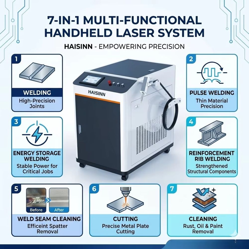 Industrial Handheld Fiber Lase - Industrial Laser Welding Machine Hand Held ulasan dan harga