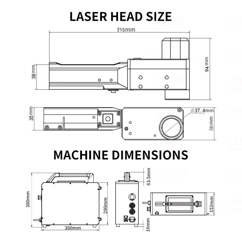 Backpack Portable Type Handhel - Industrial Laser Price ulasan dan harga