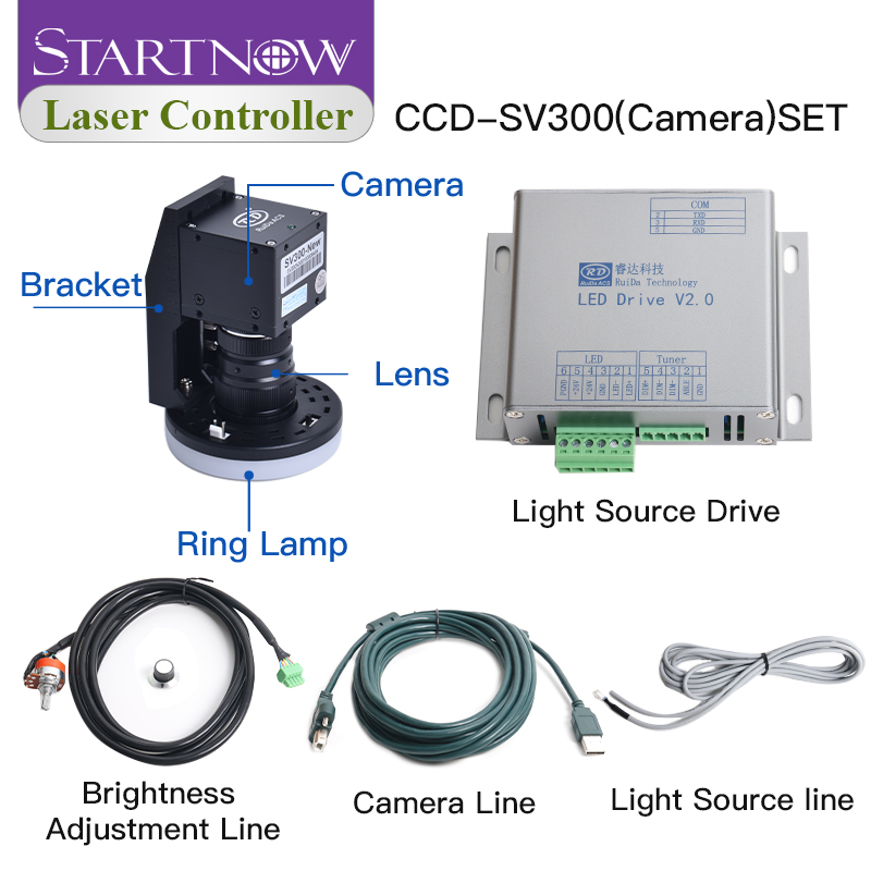 Startnow Ruida RDV6445G CCD Vi - Industrial Laser Sensor ulasan dan harga