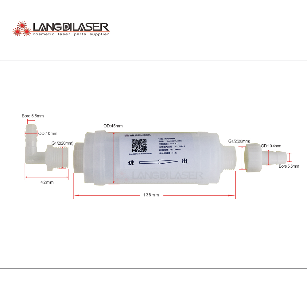 Diode Laser Water Filter Syste - Industrial Laser Hair Removal ulasan dan harga