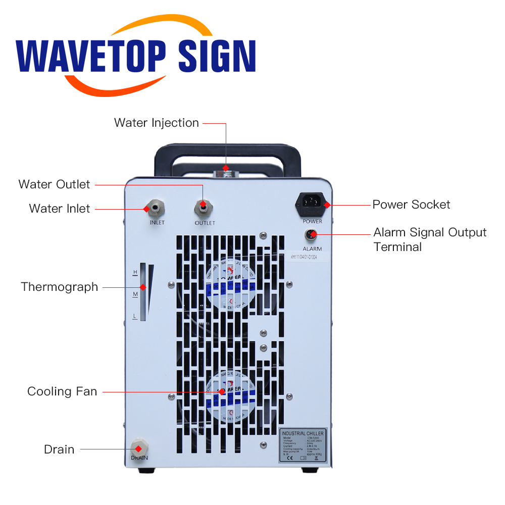 WaveTopSign CW-5200 Industrial - Industrial Laser Engraver ulasan dan harga