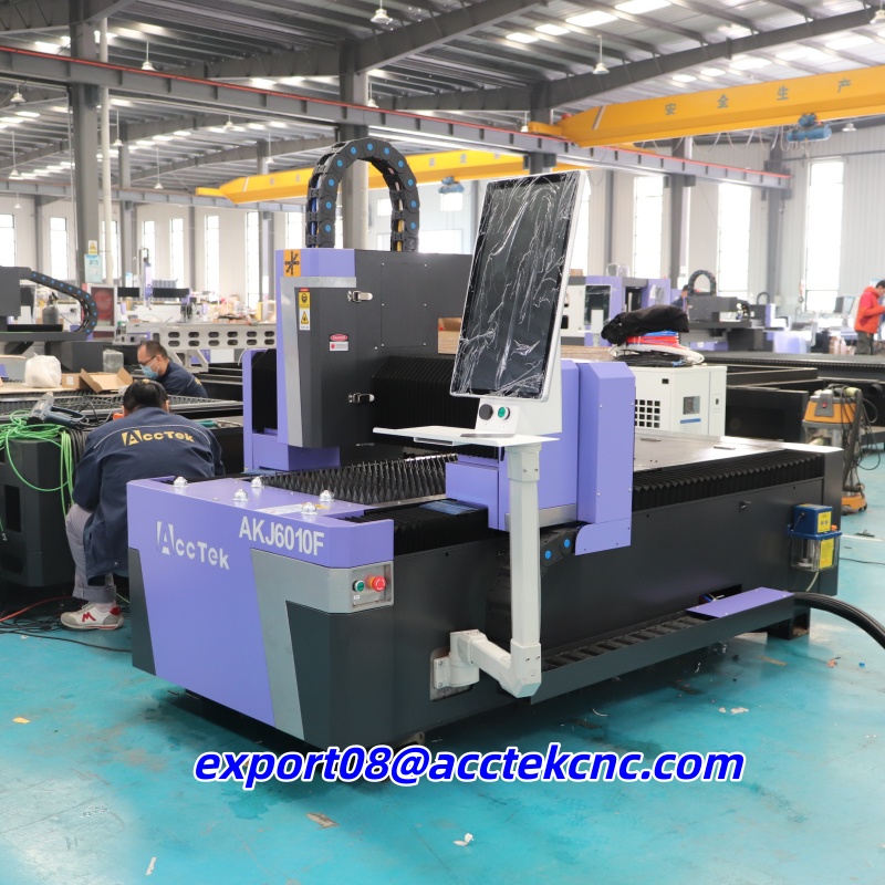 CE Certified Small Size Fiber  - Industrial Laser Cutter For Metal ulasan dan harga