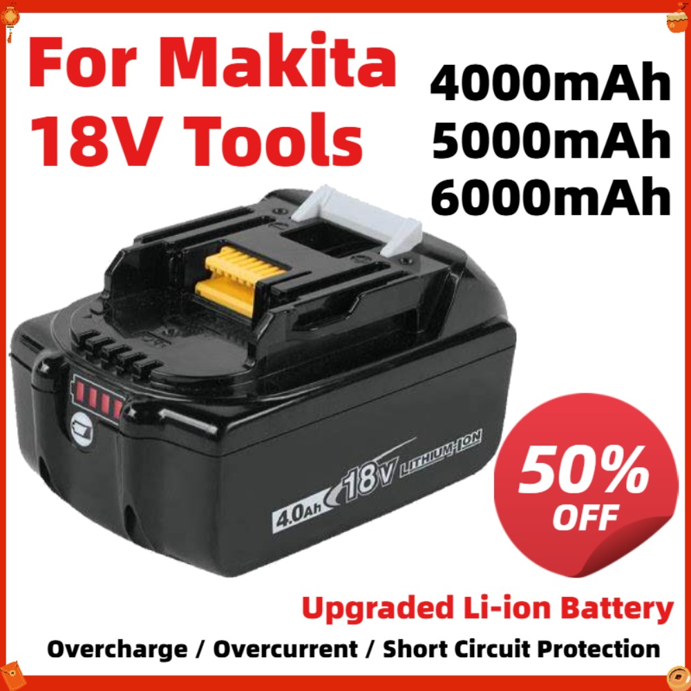 6000mAh Upgraded Battery For M - Makita Drill Dtw300 ulasan dan harga