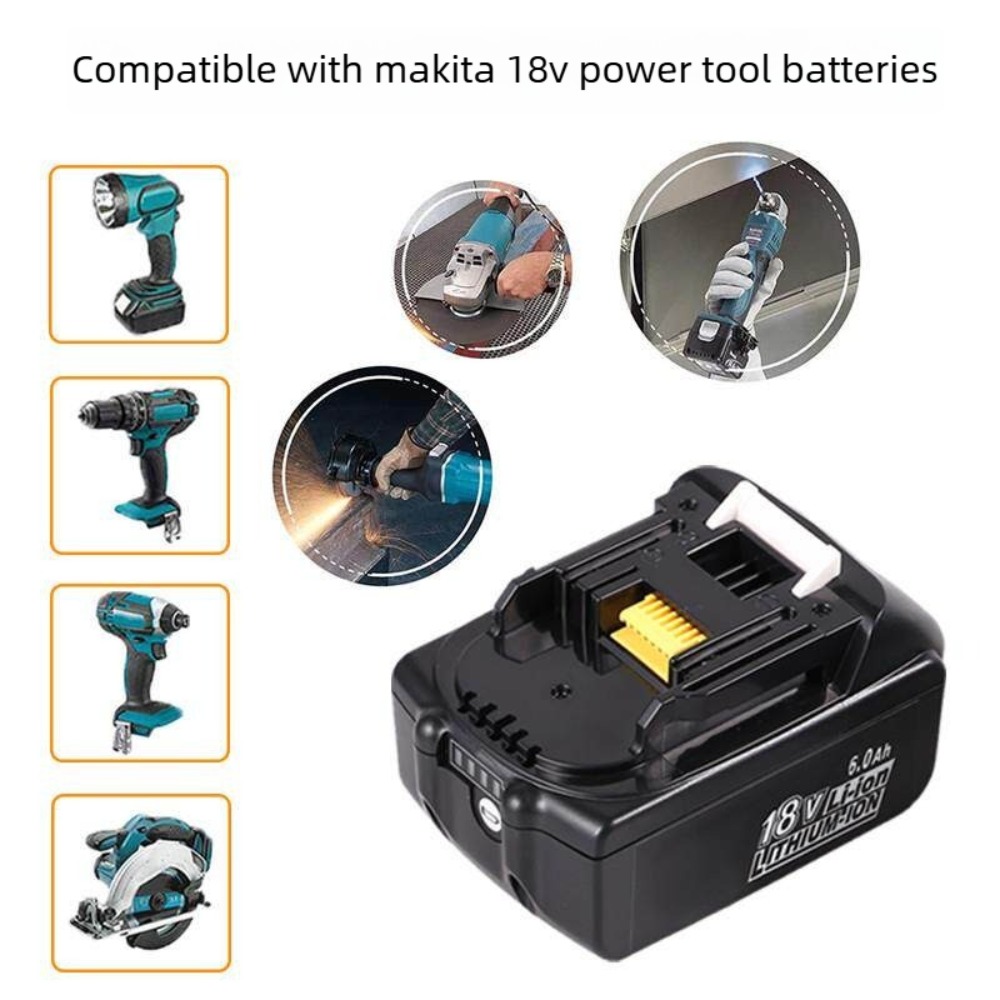 6000mAh Upgraded Battery For M - Makita Drill Dtw300 ulasan dan harga