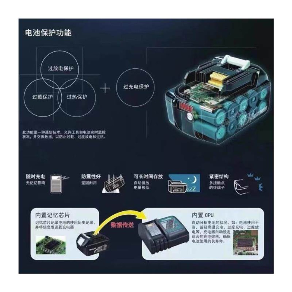6000mAh Upgraded Battery For M - Makita Drill Dtw300 ulasan dan harga
