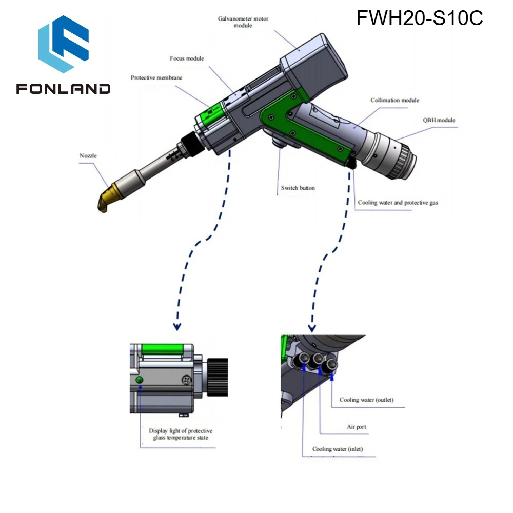 RelFar FWH20-S10C Original Las - Industrial Laser Head ulasan dan harga