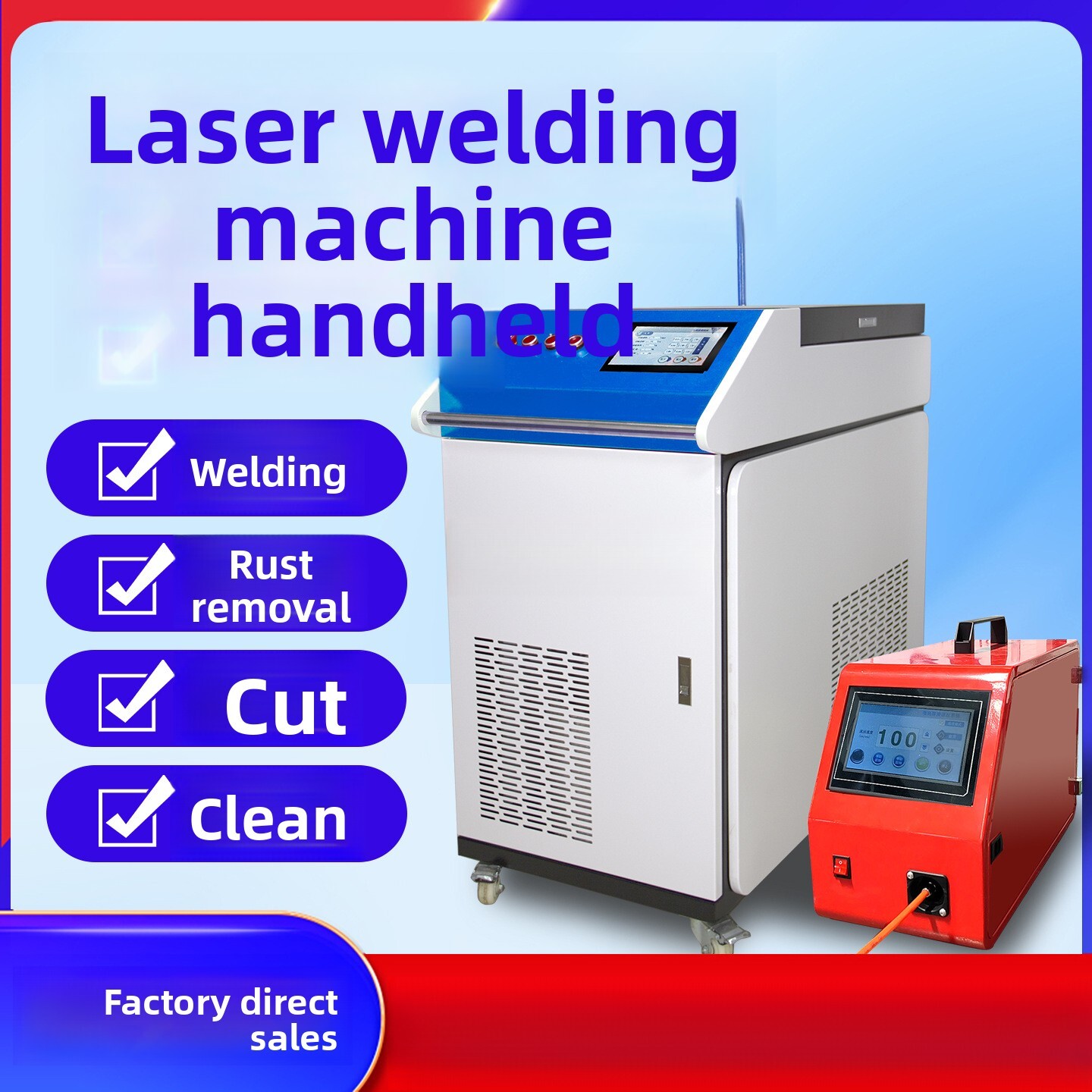 Handheld Industrial Fully Auto - Industrial Laser Welding Machine Hand Held ulasan dan harga