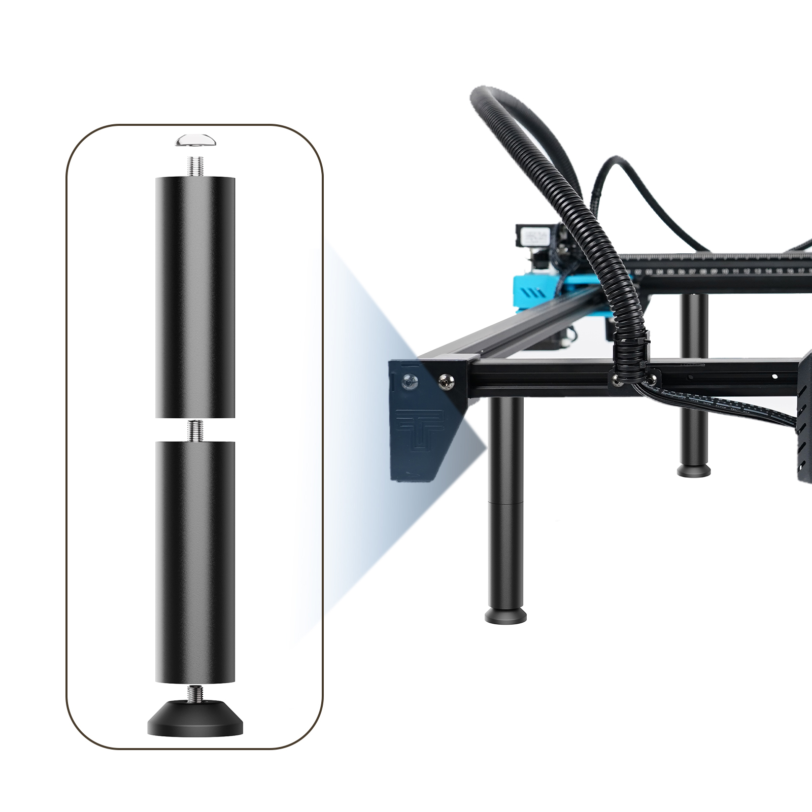 TwoTrees Usongshine Laser Engr - Rotary Axis Laser Engraver ulasan dan harga