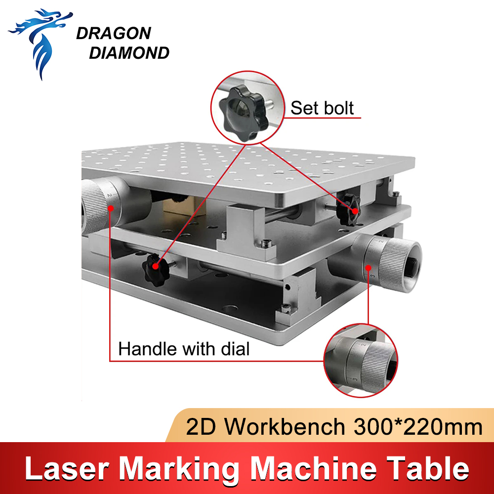 300*220mm 2D Worktable XY 2 Ax - Co2 Laser Engraving Machine ulasan dan harga