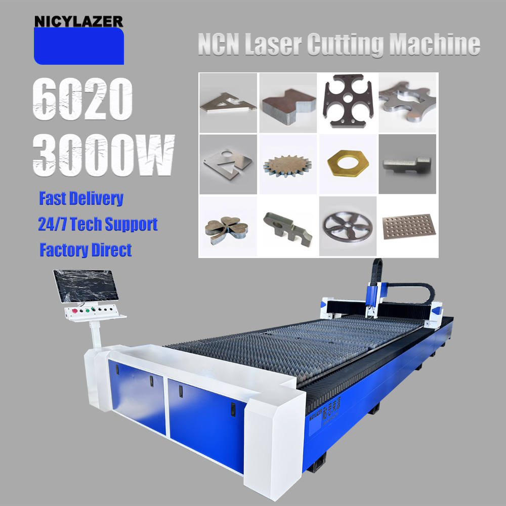 CNC 3000W 6020 Fiber Laser Cut - Industrial Laser Cutter For Metal ulasan dan harga