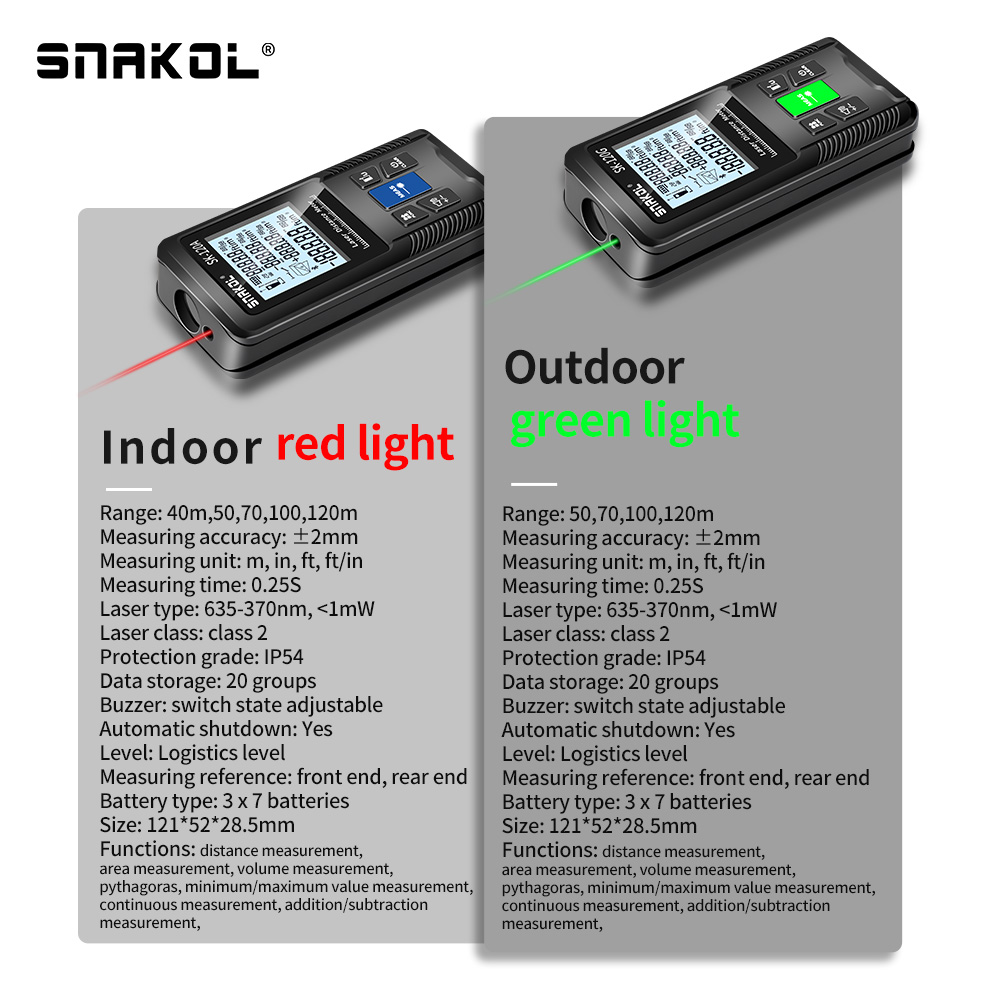 Snakol Laser Distance Meter 40 - Industrial Laser Sensor ulasan dan harga