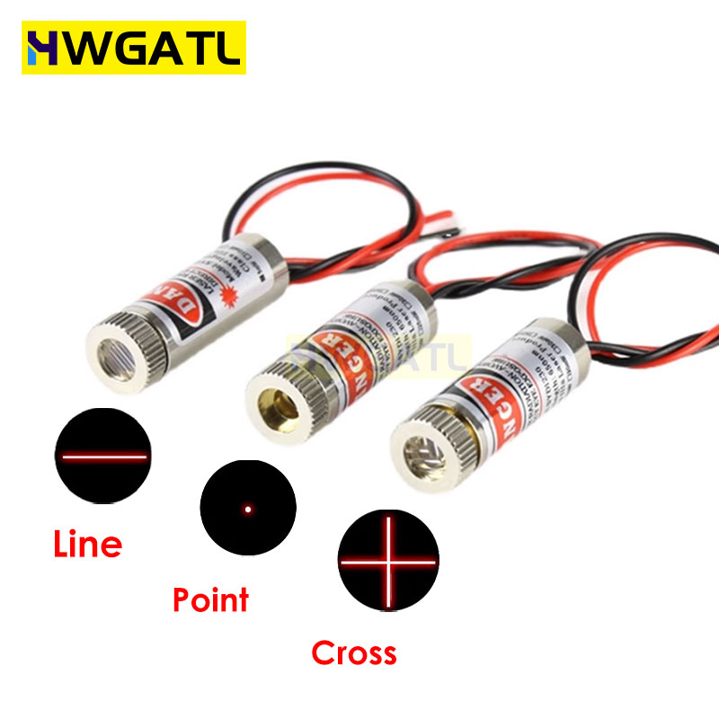 650nm 5mW Red Point / Line / C - Industrial Laser Diode ulasan dan harga