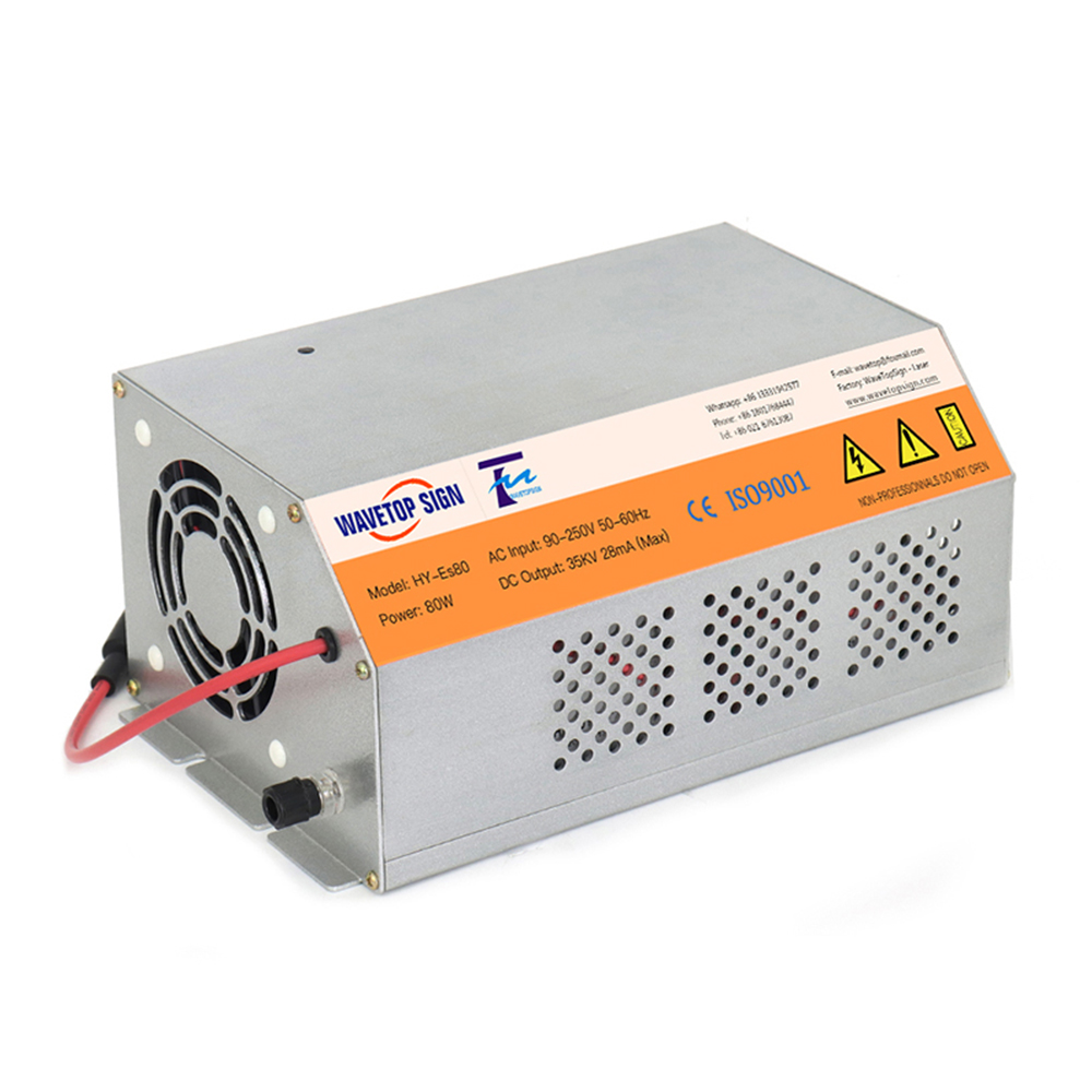 80-100W HY-Es80 Co2 Laser Powe - Co2 Laser Engraving Machine ulasan dan harga
