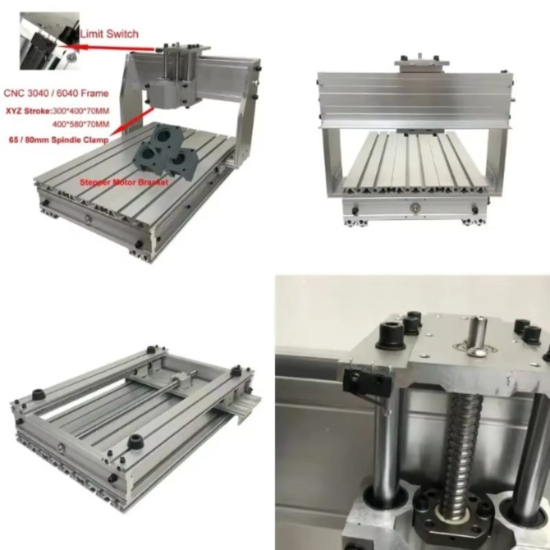 Aluminum CNC 3040 6040 Frame K - Cnc Router Machine ulasan dan harga