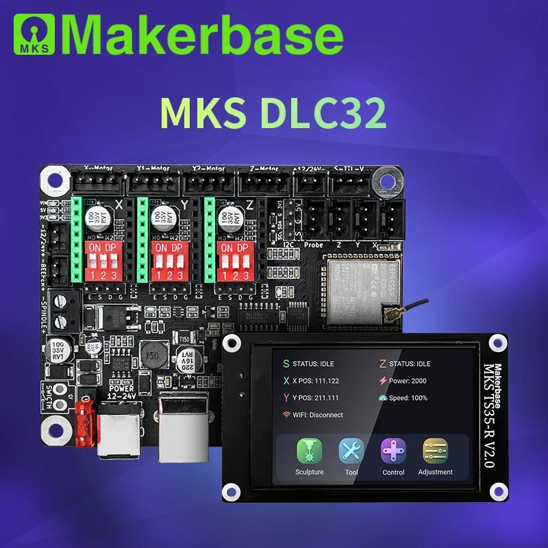 Makerbase MKS DLC32 Grbl Contr - Industrial Laser Sensor ulasan dan harga