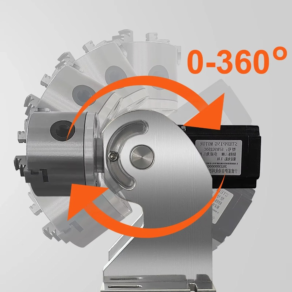 SIHAO 360° Rotary Axis Attachm - Rotary Axis Laser Engraver ulasan dan harga