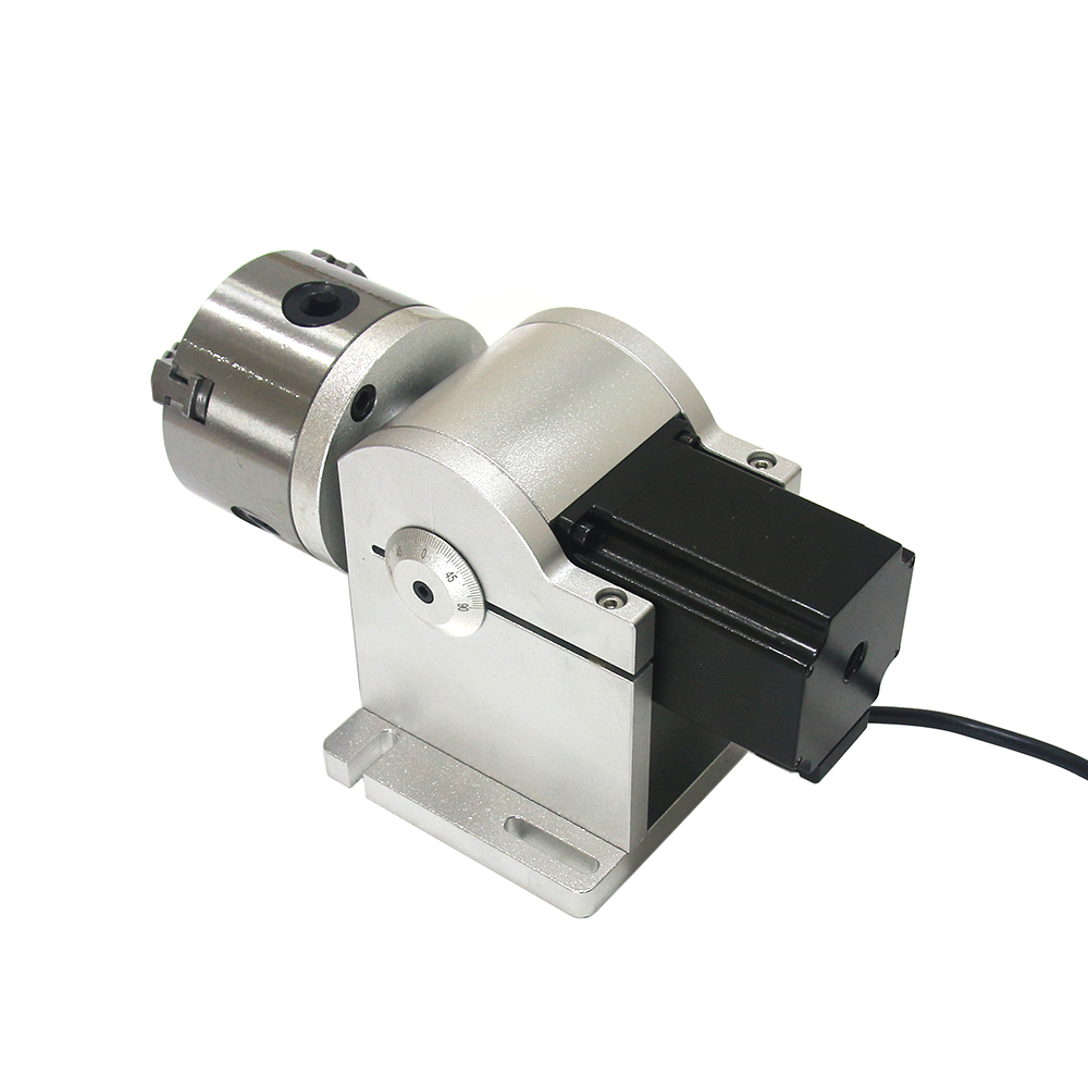 3 Claws Rotary Axis 80mm Chuck - Rotary Axis Laser Engraver ulasan dan harga